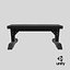 weight bench 3D model