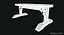 weight bench 3D model