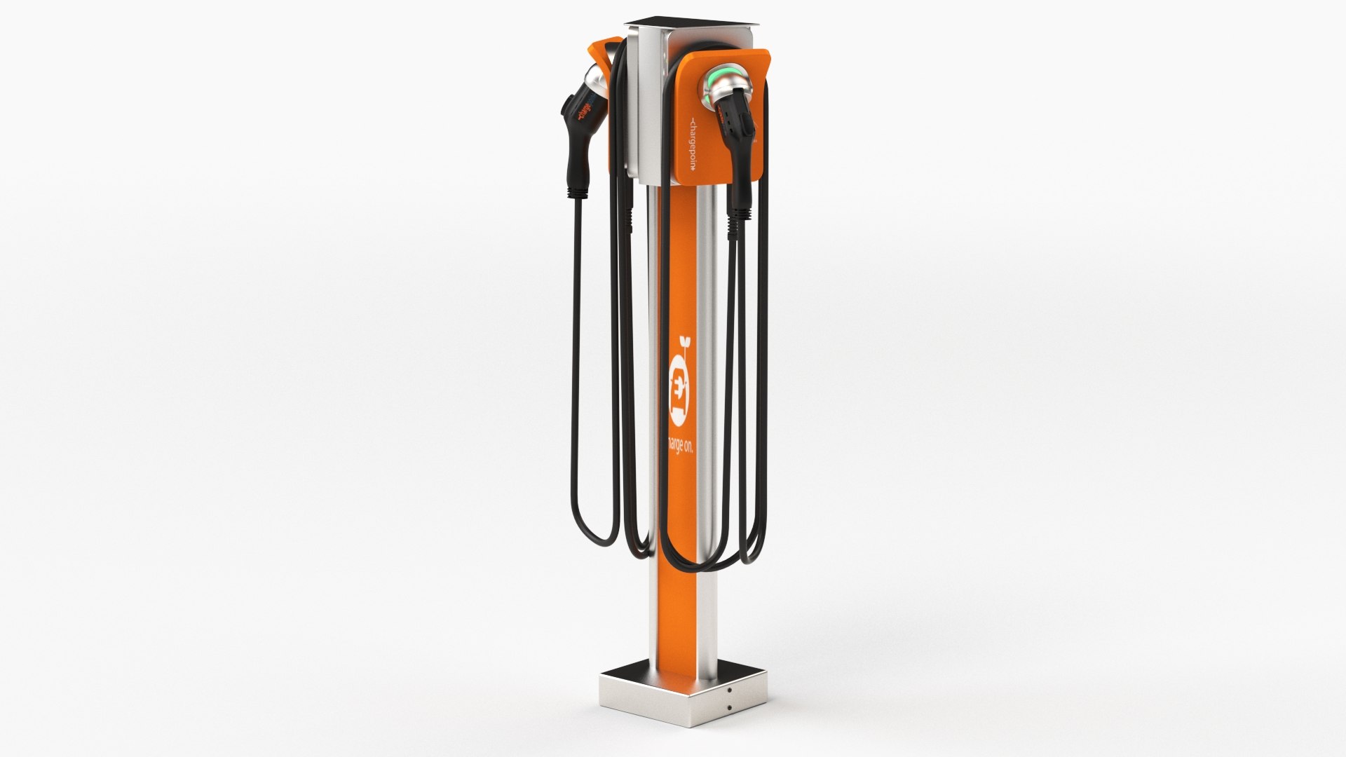 Electric Vehicle Chargepoint Part 02 Model - TurboSquid 1741426