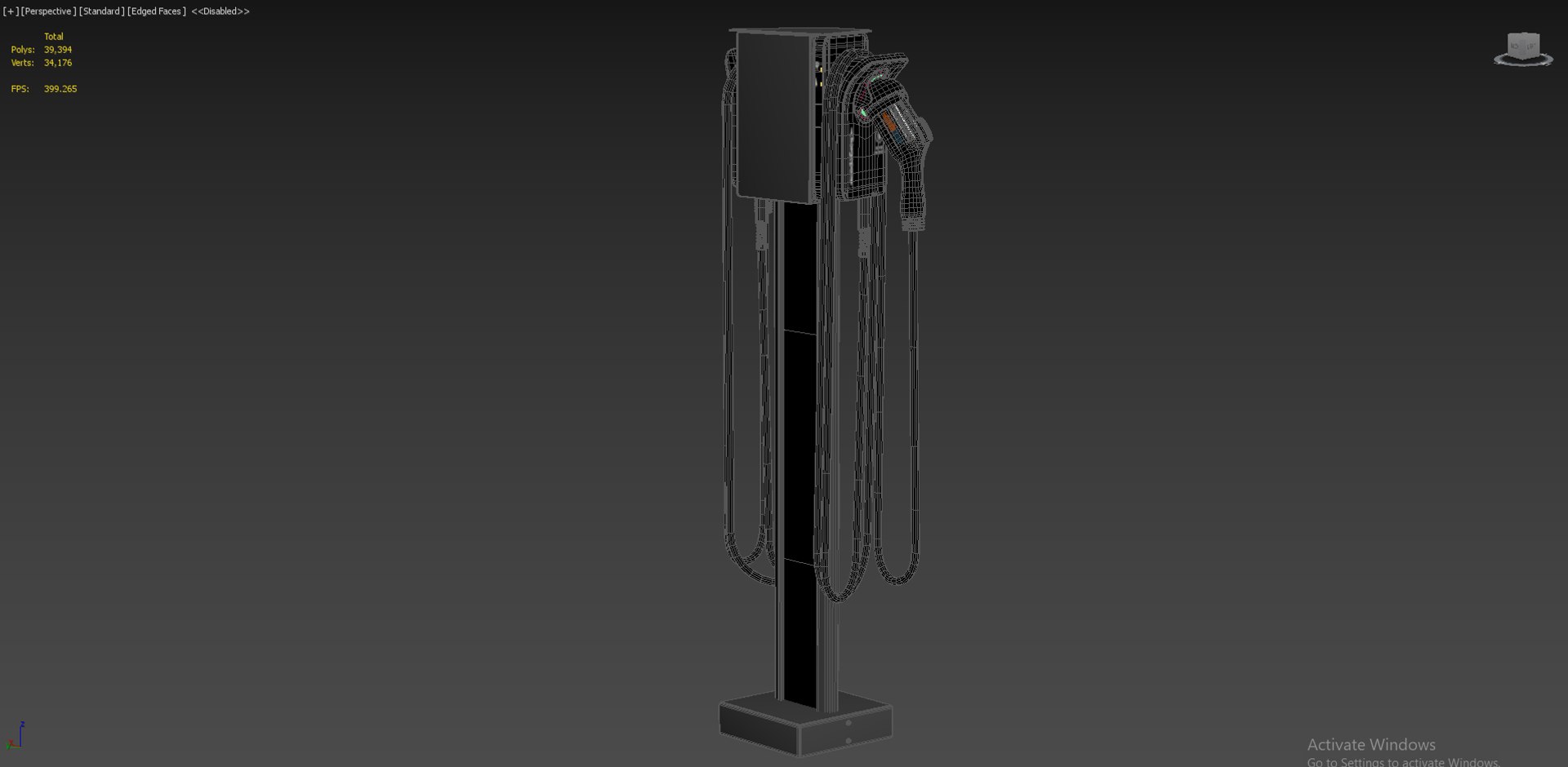 Electric Vehicle Chargepoint Part 02 Model - TurboSquid 1741426