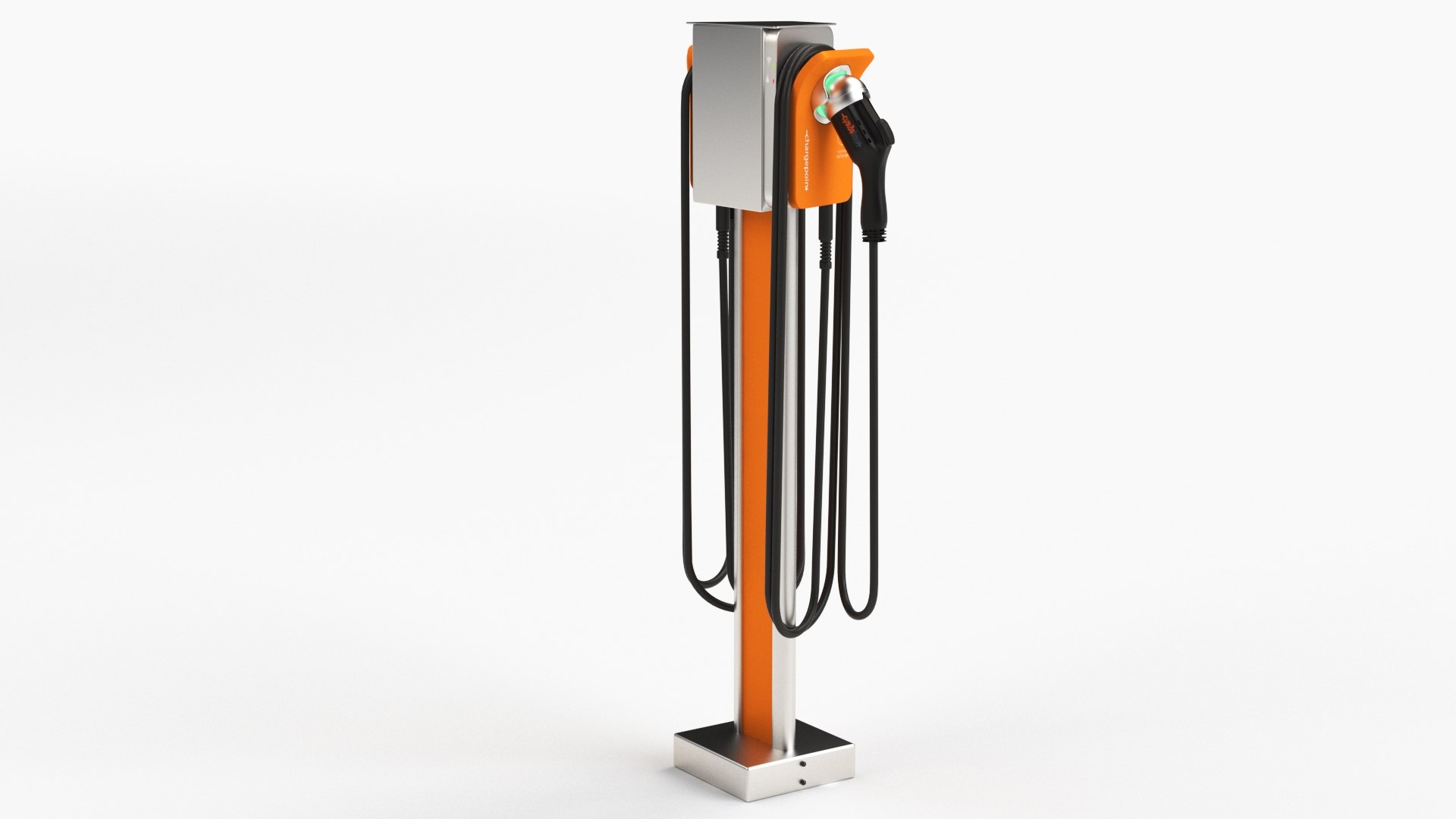 Electric Vehicle Chargepoint Part 02 Model - TurboSquid 1741426