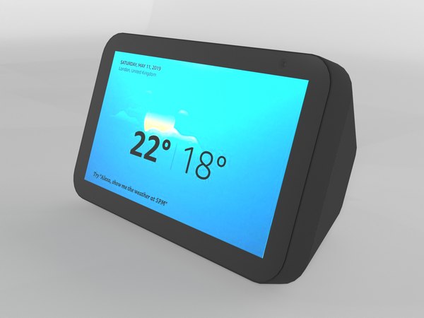 amazon echo 5 3D model