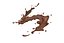 Шоколадный всплеск кривой