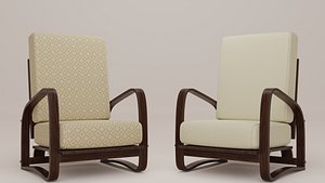 armchair chair 3D model