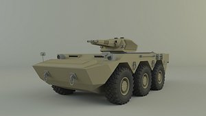 Armored vehicle AVC Mk2 model