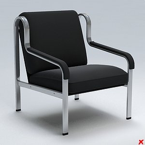3ds max armchair chair