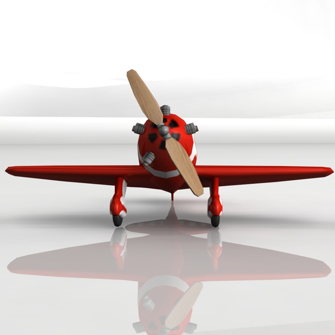 Small Toy Plane 3D Model TurboSquid 1205078