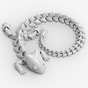 3D Articulated Dragon 001 - Stl file for 3d printing model