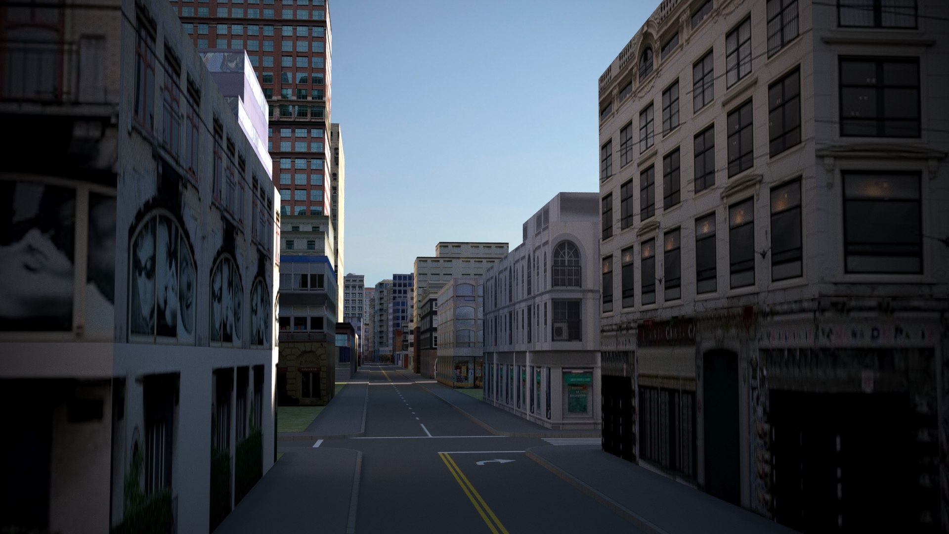 City Cityscape 3D Model - TurboSquid 1675572