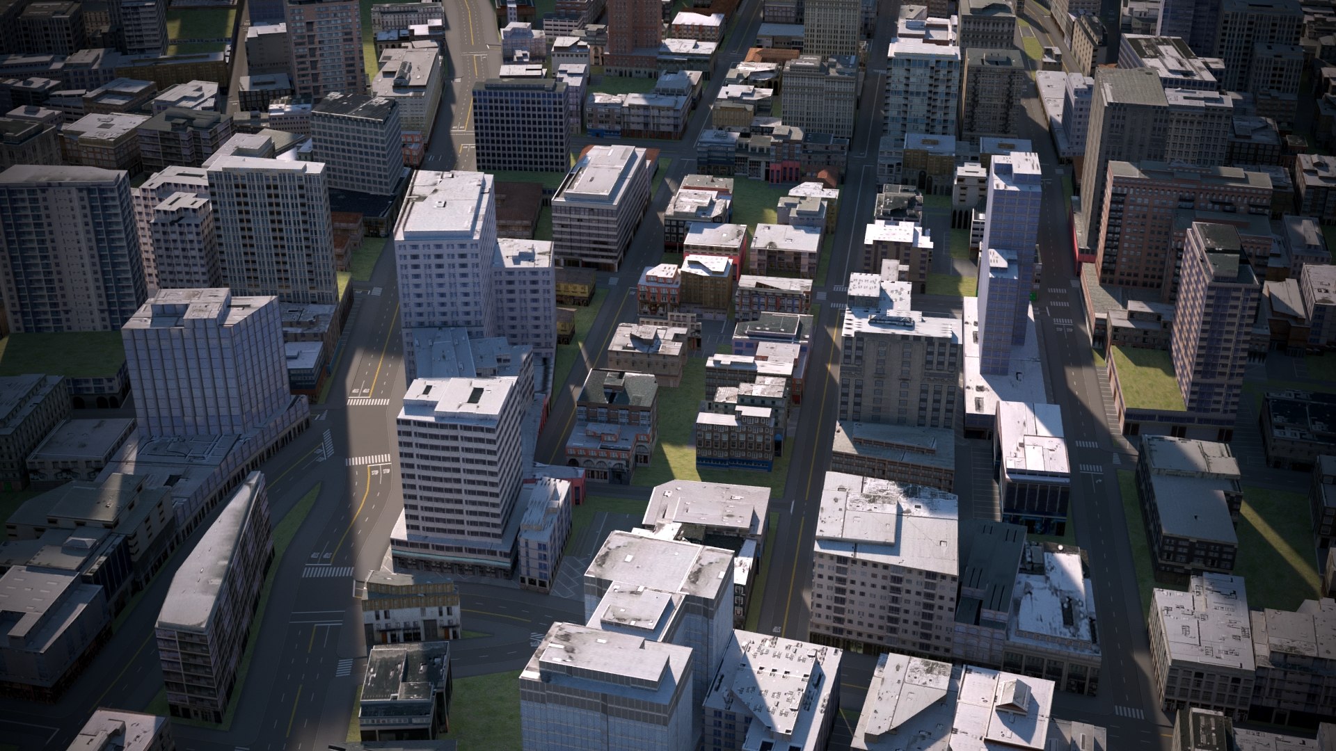 City Cityscape 3D Model - TurboSquid 1675572