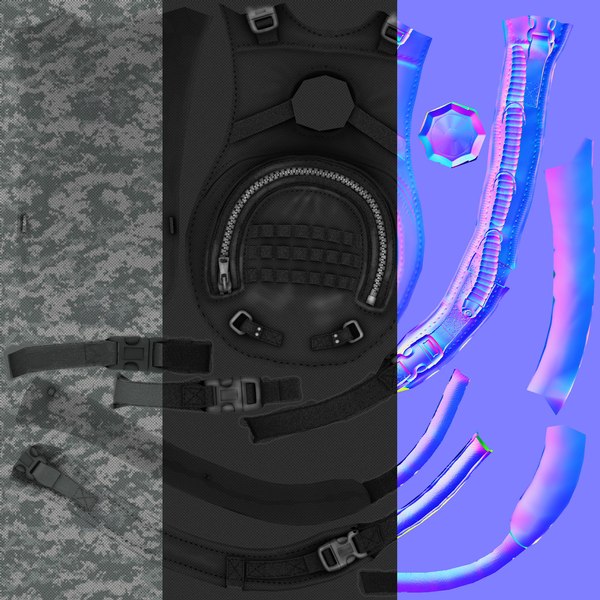 3d backpack drinking