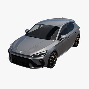 Cupra Leon 2025 3D model