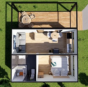 design accessible home housing 3D model