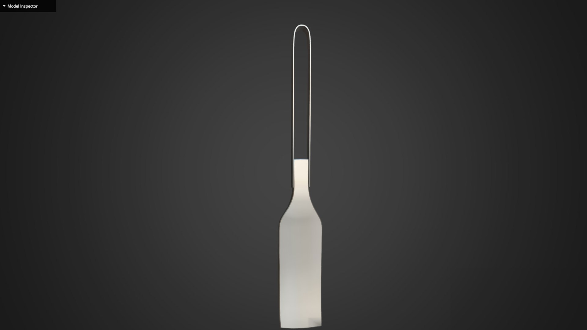 3D Model Game Ready Wood Spatula 3 - TurboSquid 2032591