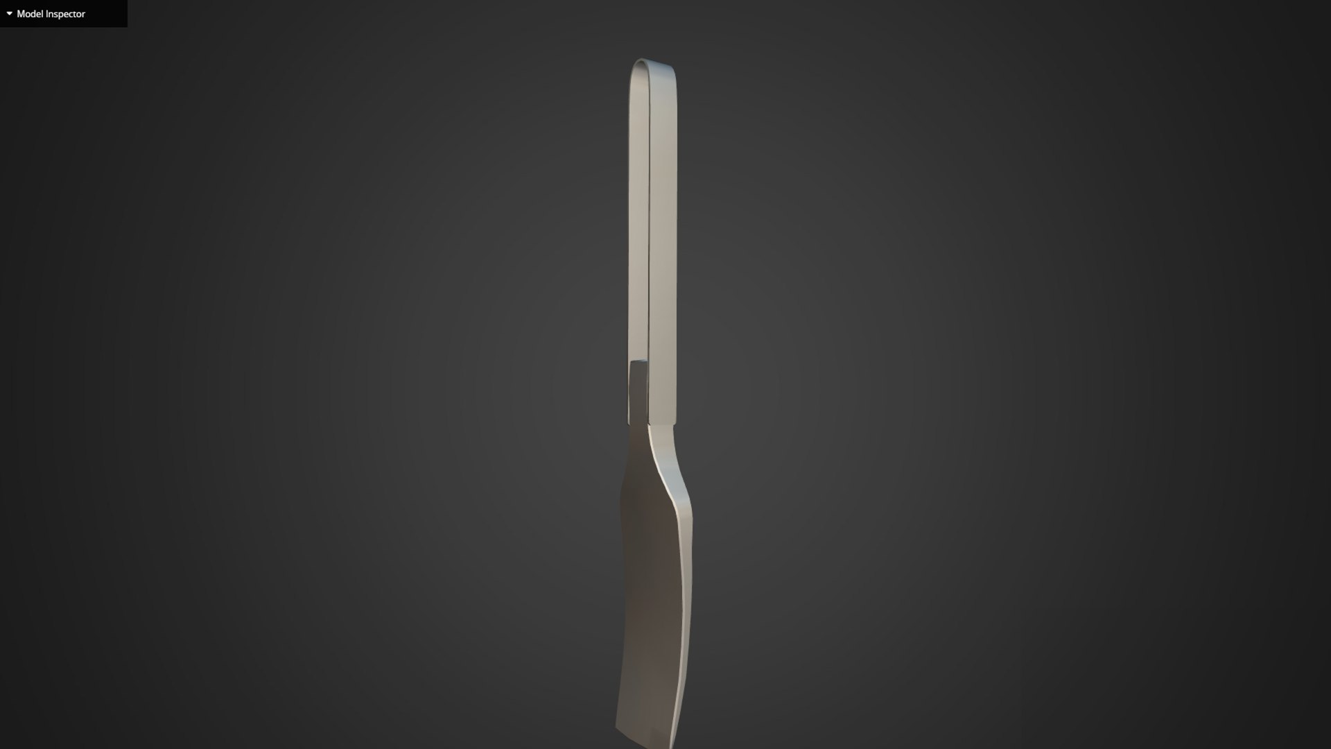 3D Model Game Ready Wood Spatula 3 - TurboSquid 2032591