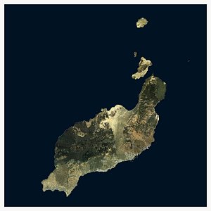 3D Lanzarote Canary Islands