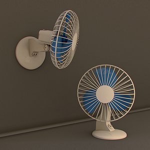 3D fan model