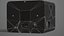 TV antiga realista - PBR Low Poly Modelo 3D