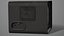 TV antiga realista - PBR Low Poly Modelo 3D