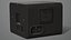 TV antiga realista - PBR Low Poly Modelo 3D