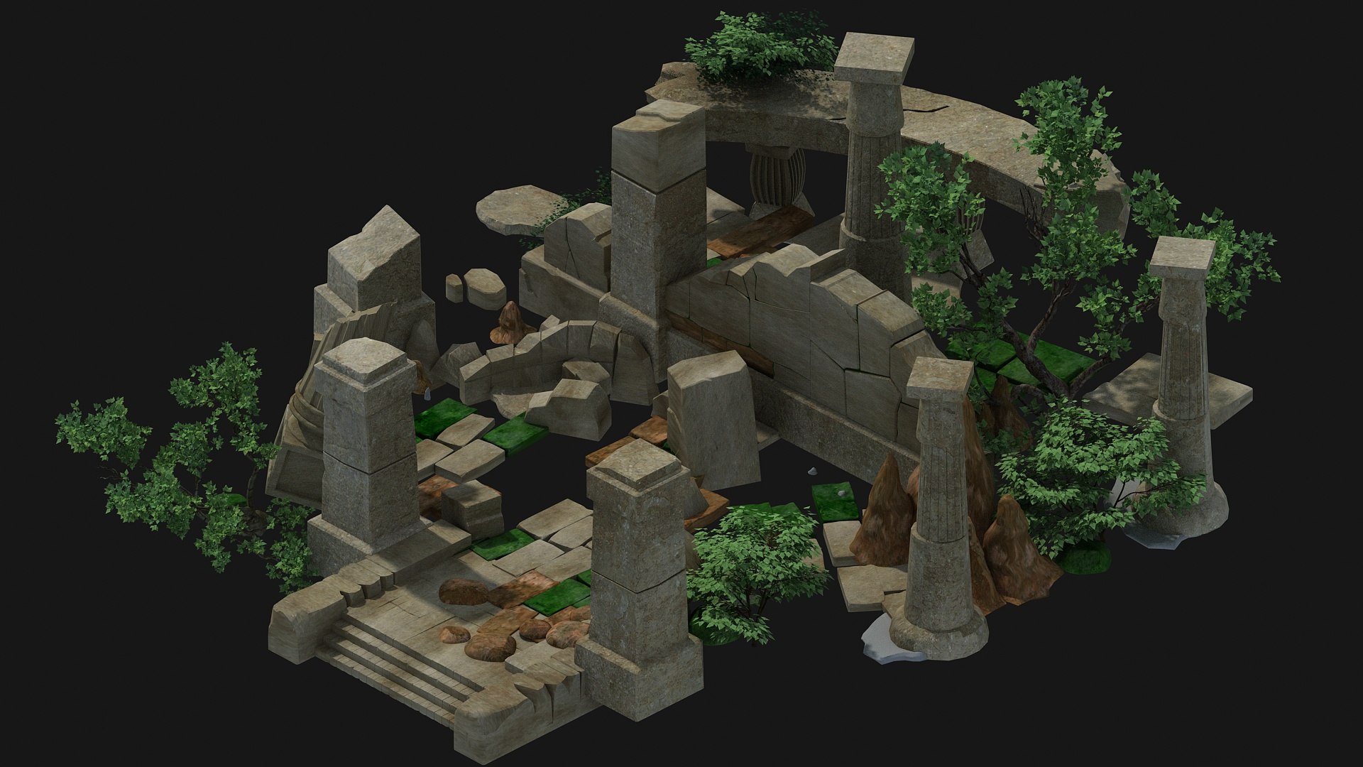 temple ruin ruins rocks exterior stones damaged highpoly 3D model https://p.turbosquid.com/ts-thumb/zs/L5qaJl/Ek/a03/jpg/1713350546/1920x1080/fit_q87/ee712326bcf7457b330006bfbb61f62b25803650/a03.jpg