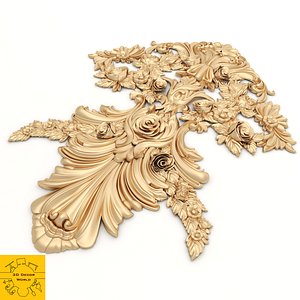 ornament modeled 3D model