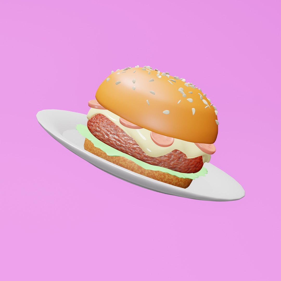 Burger 3D model https://p.turbosquid.com/ts-thumb/zs/NQ3MZ0/XX/burger.06jpg/jpg/1675269085/1920x1080/fit_q87/5a34d00e4aaae615c770c6e1181407c031241d00/burger.06jpg.jpg
