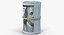 New 100 Dollar Bills 3D Models Collection
