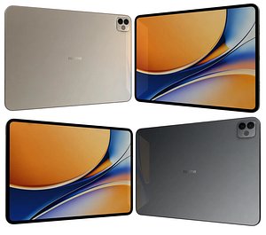 Realme Pad 3 Gold And Gray 3D model