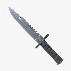 3D model M9 Bayonet Knife - CS