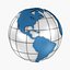 3d model blue earth