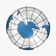 3d model blue earth