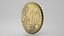 Euro Coins Lowpoly Collection PBR model