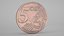 Euro Coins Lowpoly Collection PBR model