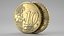 Euro Coins Lowpoly Collection PBR model