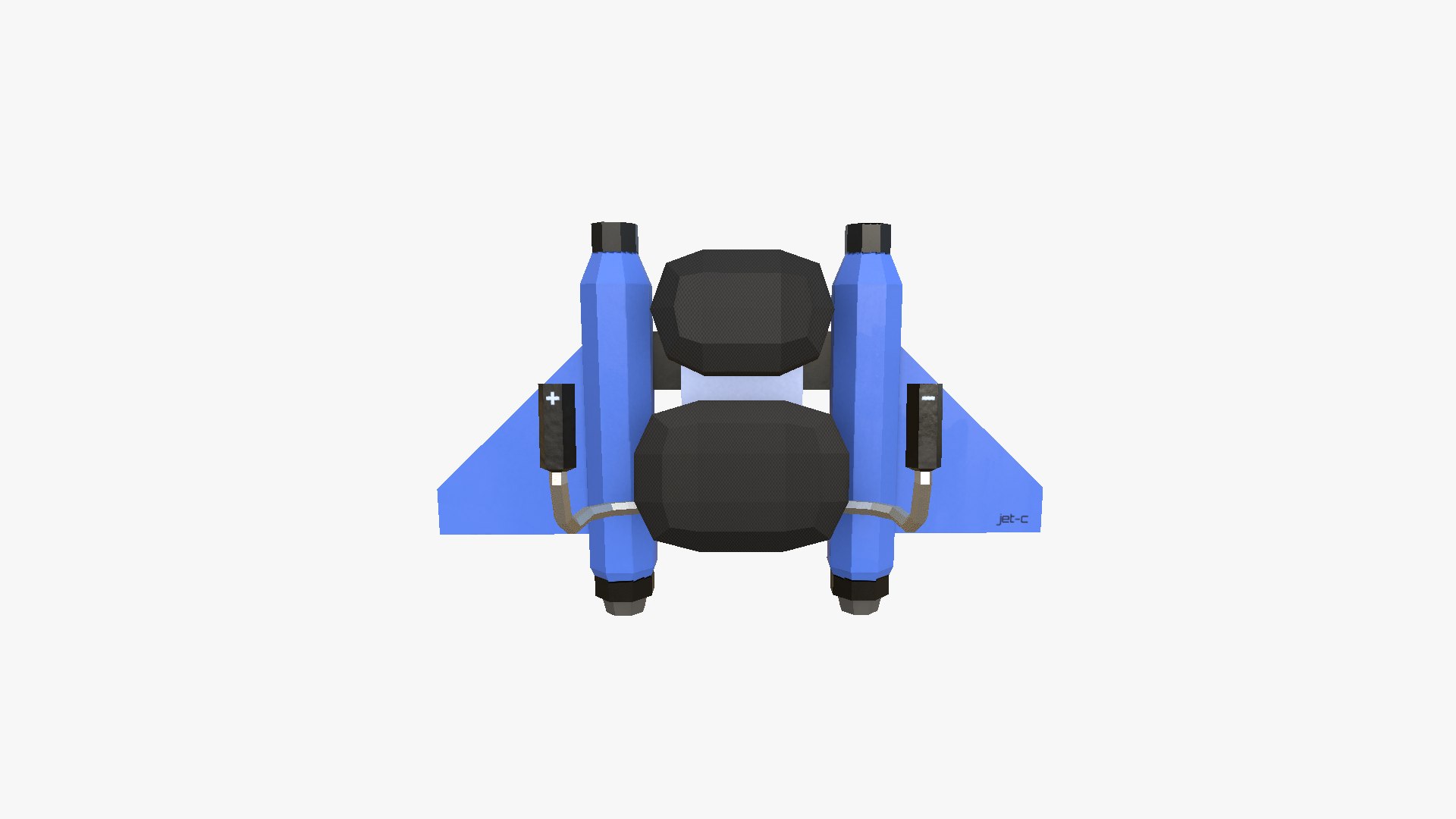 3D Jetpack Low Poly C03 - SciFi Character Design Model - TurboSquid 2255353