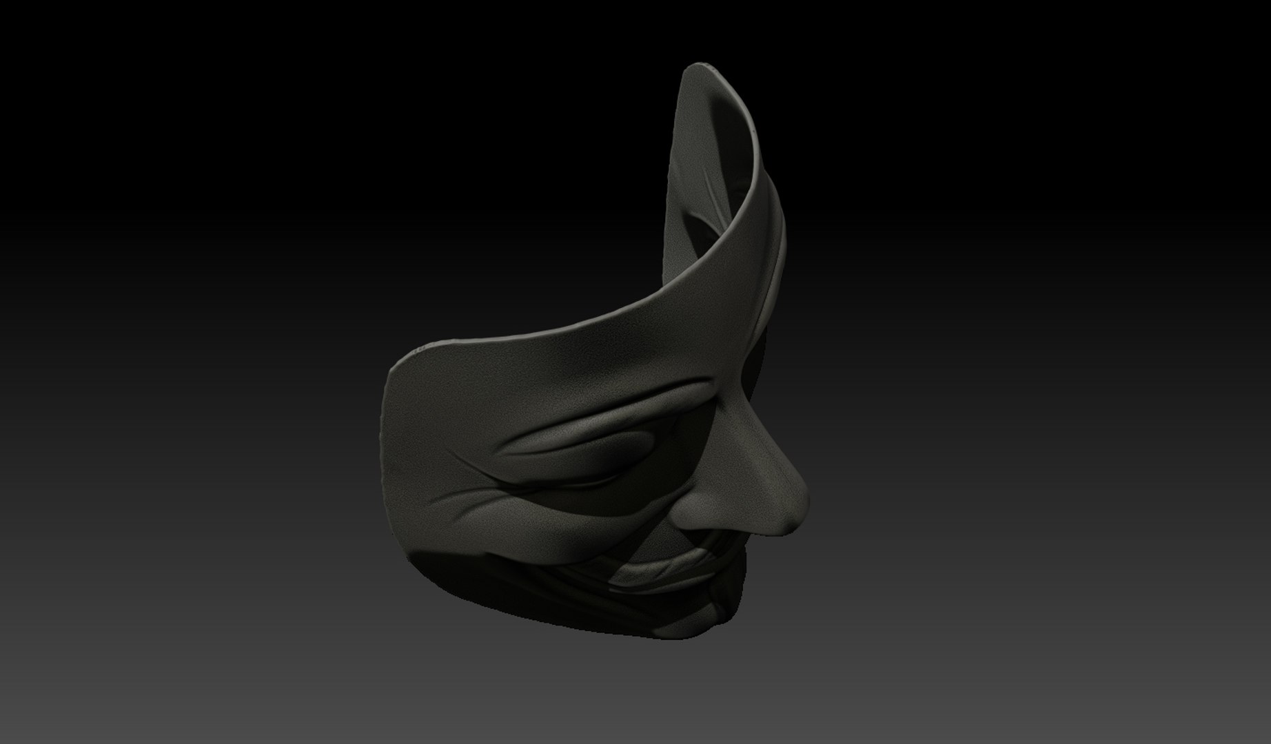 3d Model Guy Fawkes Mask