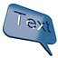 Message de bulle bleue