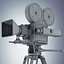 camera retro movie 3d model