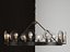 Gaslight Lens Chandeliers