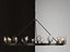 Gaslight Lens Chandeliers