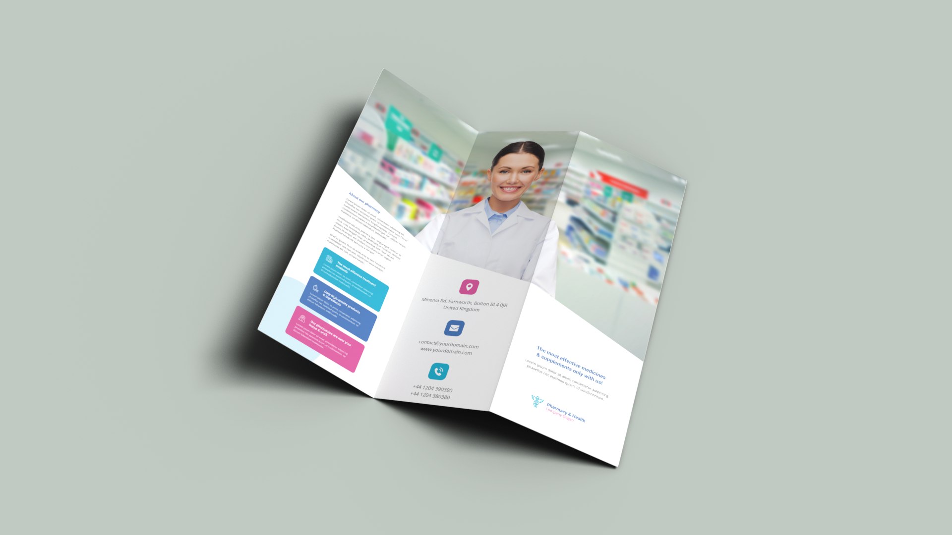 Leaflet design model - TurboSquid 1511528