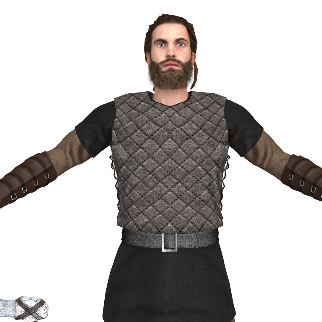 Viking Rigging Man 3D Model - TurboSquid 1259491