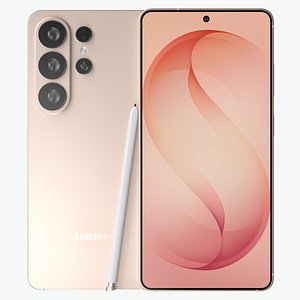 Samsung Galaxy S26 Ultra Pink Gold 3D model