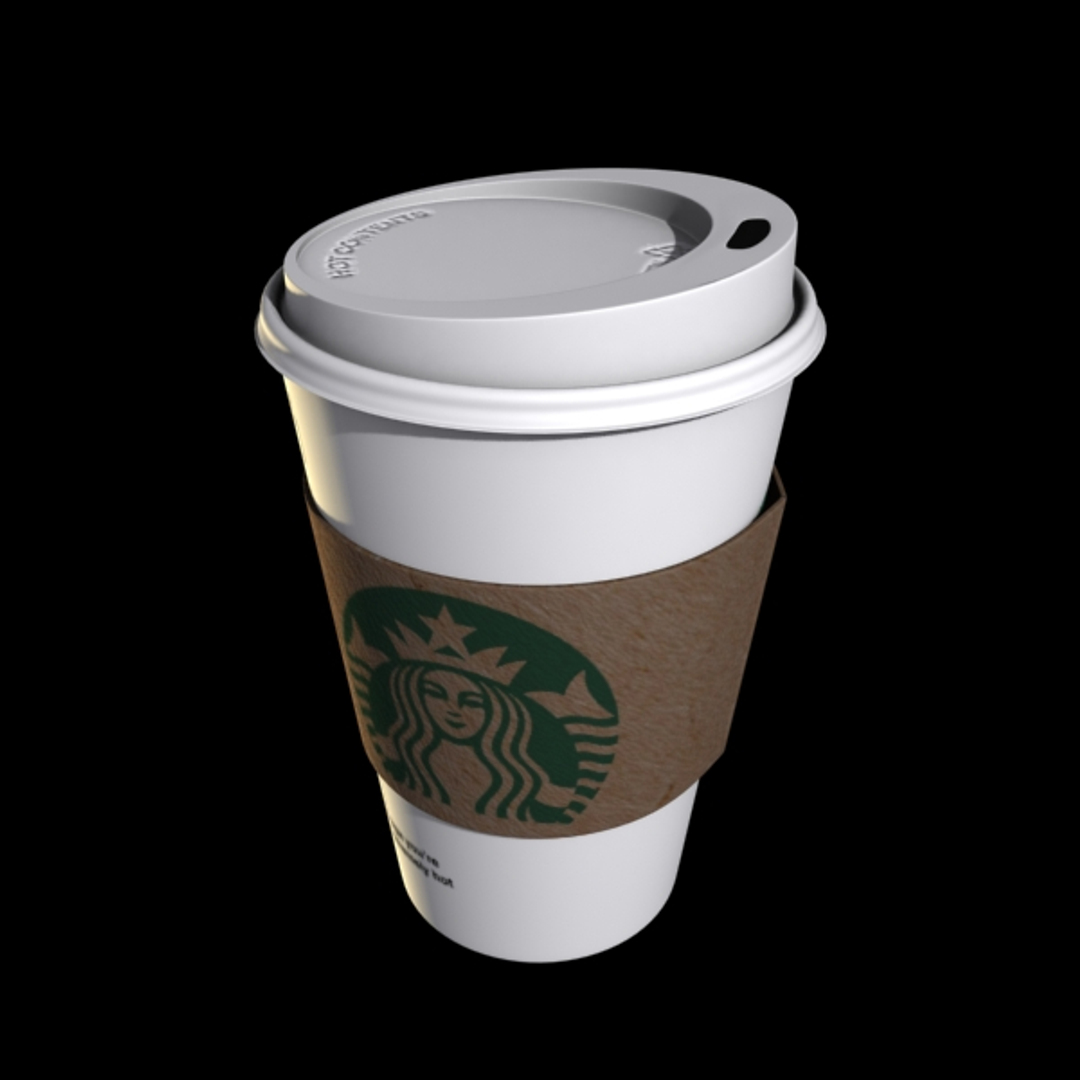 Starbucks Paper Cup 3D Model - TurboSquid 1161285