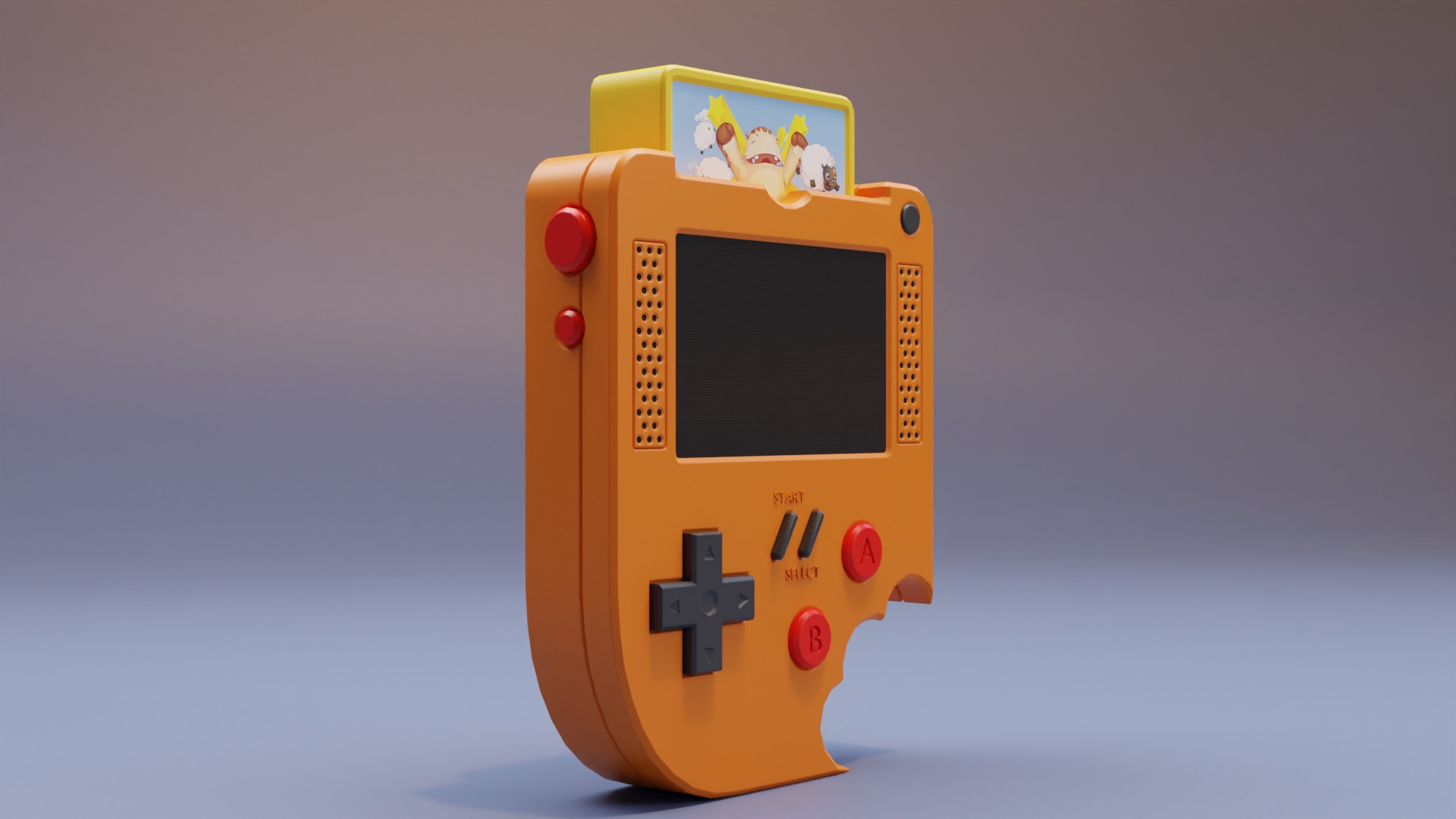 Old Gameboy 3D - TurboSquid 2106403