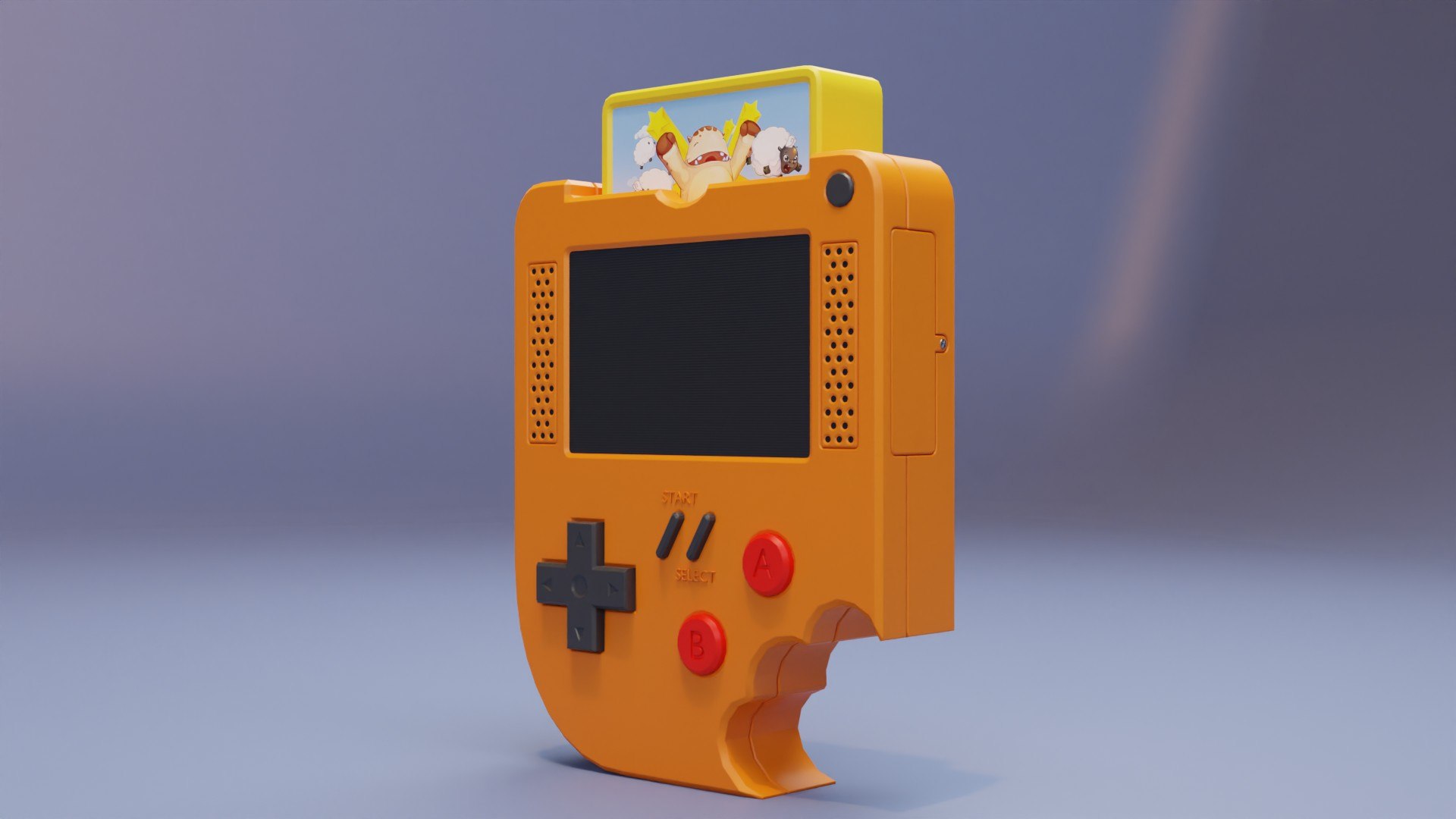 Old Gameboy 3D - TurboSquid 2106403