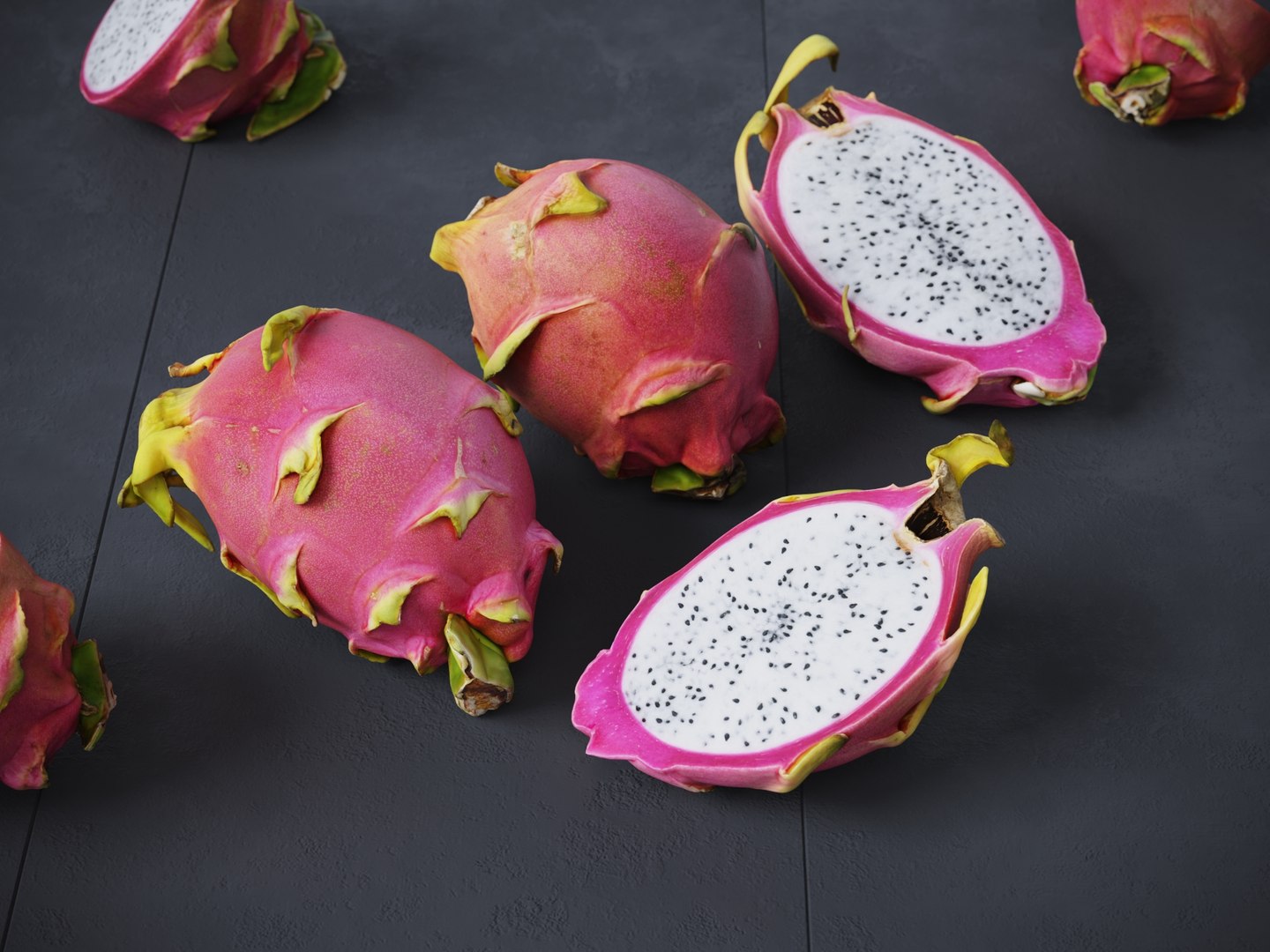 3D Dragon Fruit - TurboSquid 2094065