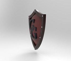3D model Spartan Battle Shield