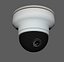 Dome Security Camera low poly